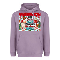 Lavender hot cocoa cozy blankets christmas movies tumbler Heavyweight Hoodie - MaliasSmallBusiness