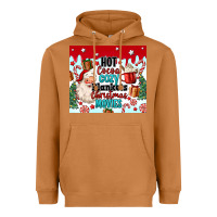 Meerkat hot cocoa cozy blankets christmas movies tumbler Heavyweight Hoodie - MaliasSmallBusiness
