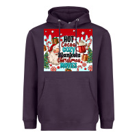 Plum hot cocoa cozy blankets christmas movies tumbler Heavyweight Hoodie - MaliasSmallBusiness