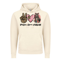 Vintage Artic peace love pitbull Vintage Hoodie - JahusDesignShop