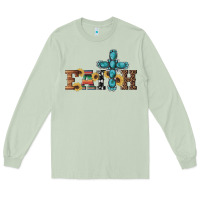 Matcha western gemstone cross faith Long Sleeve Tee - Artiststas