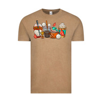 Volleyball Coffee Cups Vintage Tee | Teevron