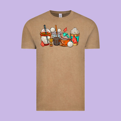 Volleyball Coffee Cups Vintage Tee Designed By Adodesignshop