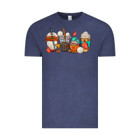 Vintage Denim volleyball coffee cups Vintage Tee - AdoDesignShop