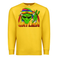Gaylien Lgbtq Pride Premium Sweatshirt | Teevron