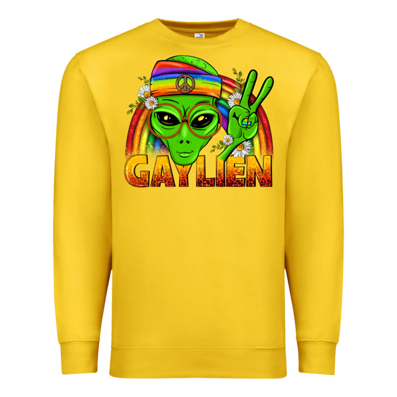 Gaylien Lgbtq Pride Premium Sweatshirt by BundleAndBundleShop | Teevron