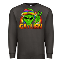 Smoke Gaylien LGBTQ Pride Premium Sweatshirt - BundleAndBundleShop