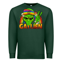Sports Green Gaylien LGBTQ Pride Premium Sweatshirt - BundleAndBundleShop