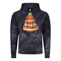 Cloud Black red christmas cookie cake fa element Vintage Hoodie - FaDigitalArtStudio