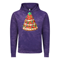Cloud Purple red christmas cookie cake fa element Vintage Hoodie - FaDigitalArtStudio