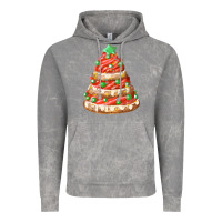 Cloud Rock red christmas cookie cake fa element Vintage Hoodie - FaDigitalArtStudio
