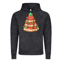 Vintage Black red christmas cookie cake fa element Vintage Hoodie - FaDigitalArtStudio