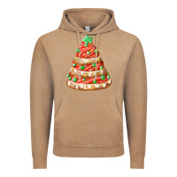 Vintage Coffee red christmas cookie cake fa element Vintage Hoodie - FaDigitalArtStudio