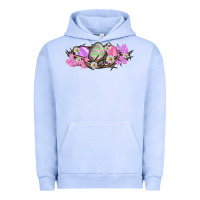 Pigment Grape Ice Easter eggs and crown of thorns Easter Day Urban Hoodie - HowdyJamesFarm