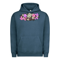 Pigment Midnight Navy Easter eggs and crown of thorns Easter Day Urban Hoodie - HowdyJamesFarm
