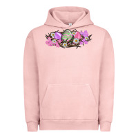 Pigment Salmon Easter eggs and crown of thorns Easter Day Urban Hoodie - HowdyJamesFarm