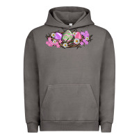 Pigment Tornado Easter eggs and crown of thorns Easter Day Urban Hoodie - HowdyJamesFarm
