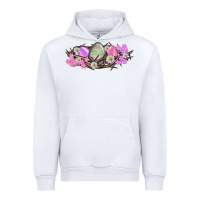 White Easter eggs and crown of thorns Easter Day Urban Hoodie - HowdyJamesFarm