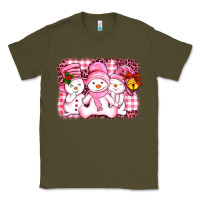 Army Green chillin pink   with my snowmies  ado Classic Tee - AdoDesignShop