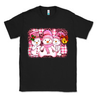 Black chillin pink   with my snowmies  ado Classic Tee - AdoDesignShop