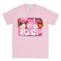 Bubblegum Pink chillin pink   with my snowmies  ado Classic Tee - AdoDesignShop