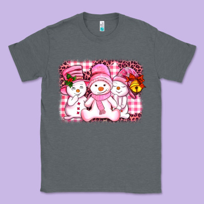 Chillin Pink   With My Snowmies  Ado Classic Tee Designed By Adodesignshop