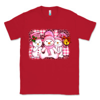 Red chillin pink   with my snowmies  ado Classic Tee - AdoDesignShop