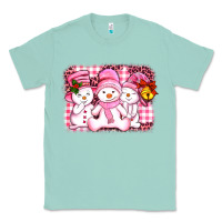 Seafoam chillin pink   with my snowmies  ado Classic Tee - AdoDesignShop