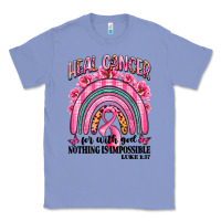 Colony Blue heal cancer rainbow Classic Tee - LillyAllenDesigns