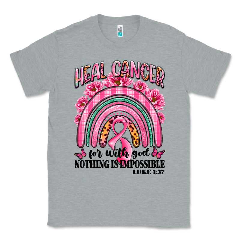 Heal Cancer Rainbow Classic Tee by LillyAllenDesigns | Teevron