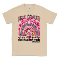 Mushroom heal cancer rainbow Classic Tee - LillyAllenDesigns
