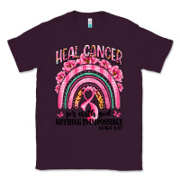 Plum heal cancer rainbow Classic Tee - LillyAllenDesigns