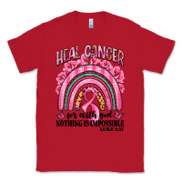 Red heal cancer rainbow Classic Tee - LillyAllenDesigns