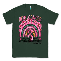 Sports Green heal cancer rainbow Classic Tee - LillyAllenDesigns