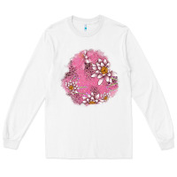 White lotus patches Long Sleeve Tee - AdoDesignShop