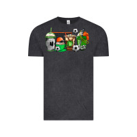 Vintage Black soccer coffee cups Vintage Tee - AdoDesignShop