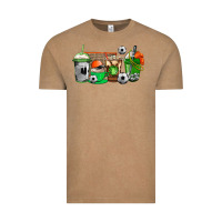 Vintage Coffee soccer coffee cups Vintage Tee - AdoDesignShop