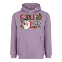 Lavender Feeling Jolly Heavyweight Hoodie - NancyCooperArtShop