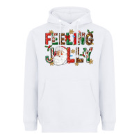 White Feeling Jolly Heavyweight Hoodie - NancyCooperArtShop
