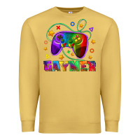 Antique Gold Western Gaymer Premium Sweatshirt - BundleAndBundleShop