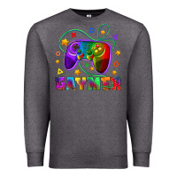 Charcoal Heather Western Gaymer Premium Sweatshirt - BundleAndBundleShop