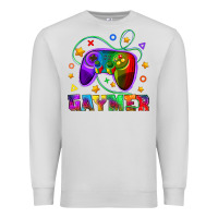 Dove Grey Western Gaymer Premium Sweatshirt - BundleAndBundleShop