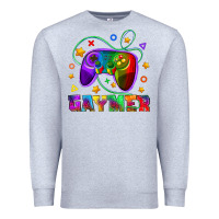 Heather Grey Western Gaymer Premium Sweatshirt - BundleAndBundleShop