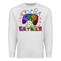 Oatmeal Heather Western Gaymer Premium Sweatshirt - BundleAndBundleShop