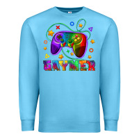 Ocean Blue Western Gaymer Premium Sweatshirt - BundleAndBundleShop