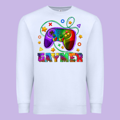 Western Gaymer Premium Sweatshirt Designed By Bundleandbundleshop