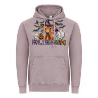 Vintage Zinc Moo I Mean Boo Vintage Hoodie - CowhideDigitalArt