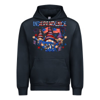 Navy Independence Day with gnomies Urban Hoodie - HowdyJamesFarm