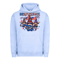 Pigment Grape Ice Independence Day with gnomies Urban Hoodie - HowdyJamesFarm