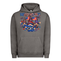 Pigment Tornado Independence Day with gnomies Urban Hoodie - HowdyJamesFarm